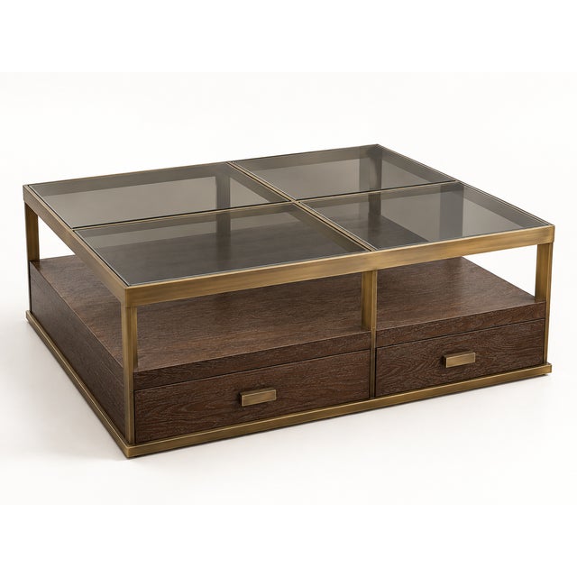 Contemporary Compton Cocktail Table by Lillian August For Sale - Image 3 of 5