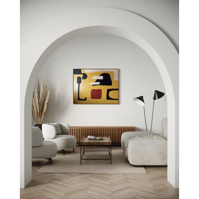 Bodasca, Like a Miro, Acrylic on Canvas For Sale - Image 12 of 15