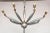 Mid-Century Italian Articulated Chrome and Brass Chandelier For Sale In New York - Image 6 of 11