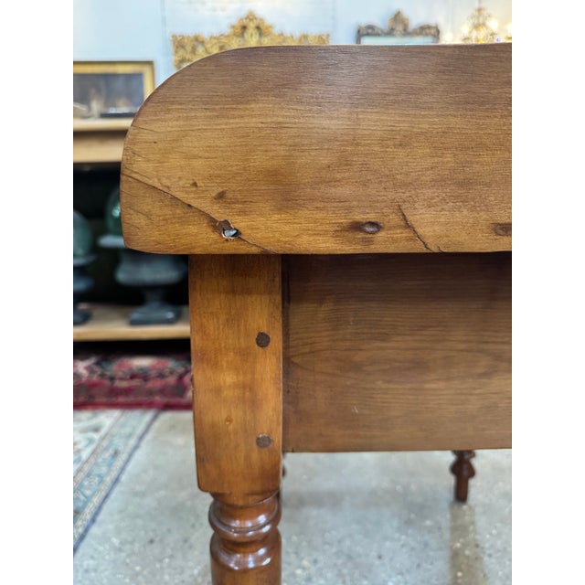 Pine Side Table Circa 1820s For Sale - Image 6 of 9