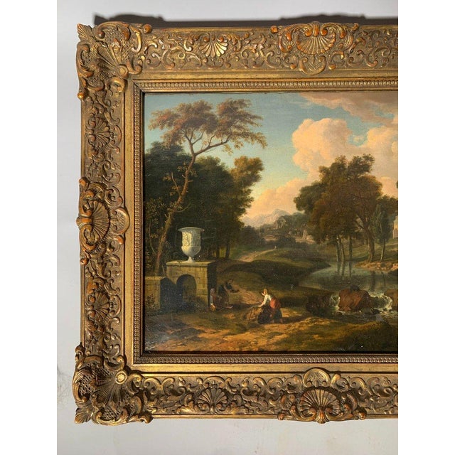 Albert Meyeringh (1645-1714) - Landscape of Ancient Ruins, 17th Century, Oil Painting For Sale - Image 4 of 6