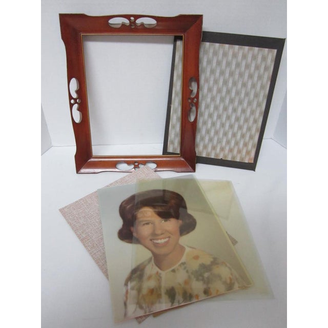 1950's Wood Picture Frame Chairish