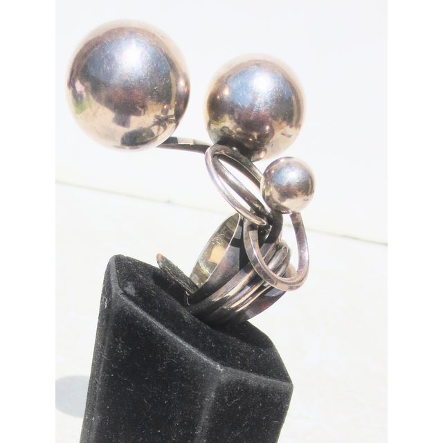 Modern Sterling Silver Modernist Ring by Rachel Gera For Sale - Image 3 of 8