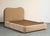 Contemporary Camel Brown Upholstered Queen Bed Frame With Storage Drawer For Sale - Image 3 of 15
