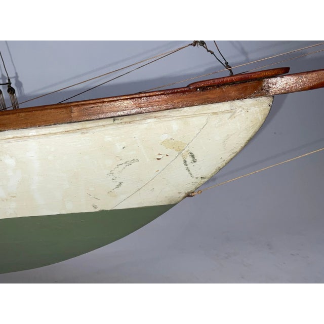 Yacht Model of the Schooner Yacht Wanderer For Sale - Image 12 of 12