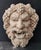 Fountain Mask/Mouth - Face of a Faun with Grapes - Asiago White Marble - Venice 19th Century A formidable sculpture...