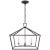 Darlana Medium Wide Lantern in Aged Iron Designer: Chapman & Myers Canopy: 7.5" Round Mounting: Chain Shade Detail: No...