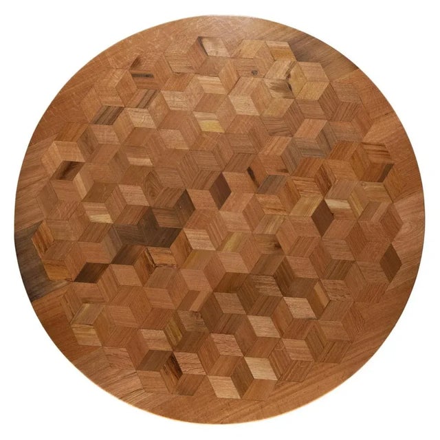 Not Yet Made - Made To Order Doris Reclaimed Oak Round Dining Table by Fred and Juul For Sale - Image 5 of 6