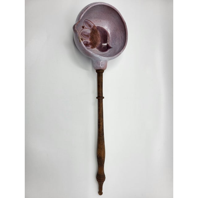 Vintage Ceramic Ladle by the Cloutier Brothers, 1950s For Sale - Image 10 of 12