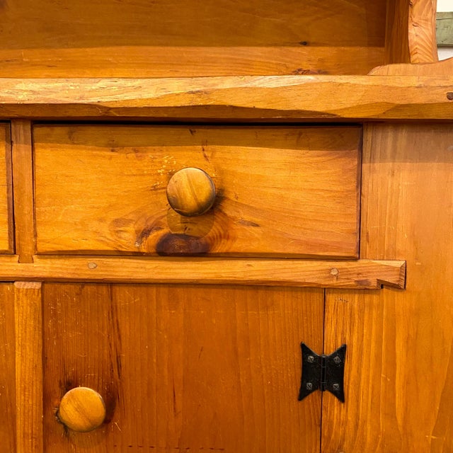 1960s Vintage Hunt Furniture Solid Pine Sideboard For Sale - Image 11 of 12