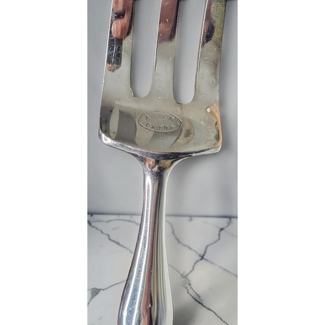 Silver Carving Utensils from Minerva, 1890s, Set of 2 For Sale - Image 12 of 13