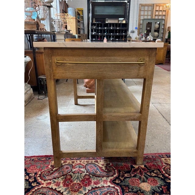 Adoorne Large Kitchen Island For Sale - Image 6 of 9