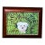 Contemporary White Terrier Dog Small Print by Judy Henn Framed For Sale