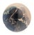 Offered is a round glazed stoneware tile trivet by Diana Worthy made in the 1970s in the UK at her Crich Pottery Studio.in...