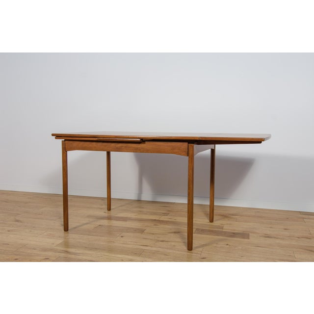 Mid-Century Teak Extendable Dining Table, Denmark, 1960s For Sale - Image 10 of 18