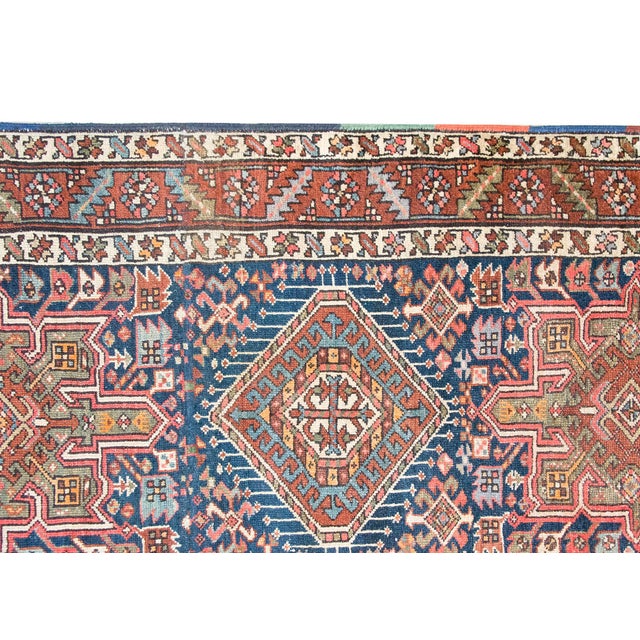 Early 20th Century Persian Heriz Rug For Sale In Chicago - Image 6 of 18