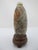 Chinese Chinese Pebble Form Russet Jasper Snuff Bottle on Carved Wood Stand For Sale - Image 3 of 8