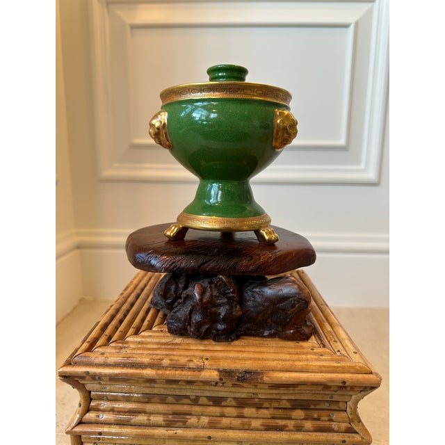 Vintage 1970’s Handmade Burlwood Plinth / Riser For Sale - Image 13 of 15