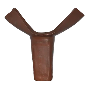 Mid 20th Century Studio Ceramic Wing Vase