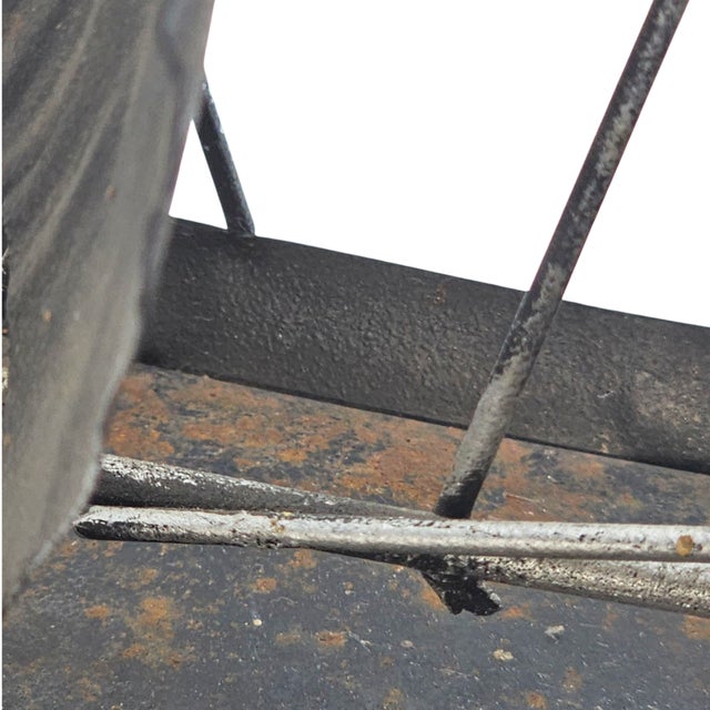 Vintage Tin Metal Three-Masted Galleon / Clipper Ship Sculpture, 24" For Sale - Image 9 of 10