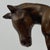 Vintage Grand Wood Mahogany 4.5" Carved Arabian Horse Colt Filly Foal 3d Equine Art For Sale - Image 10 of 11