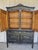 1920s 1920s Wardrobe Cabinet, Armoire, Black Distressed Style, French , Farm House Style For Sale - Image 5 of 17