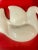 Ceramic Pop Art Peace White Ceramic Candy Dish Catchall For Sale - Image 7 of 9