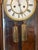 Antique Vienna Walnut Double Weight Wall Clock, 1880 For Sale - Image 11 of 13