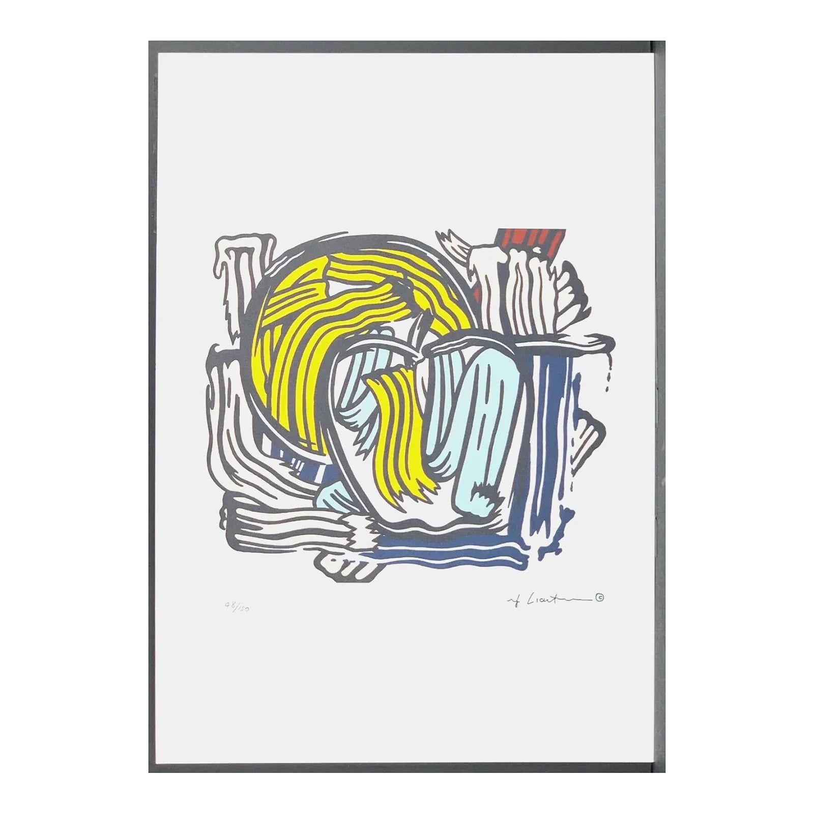 【時間指定不可】 Roy Lichtenstein  アート・デザイン・音楽