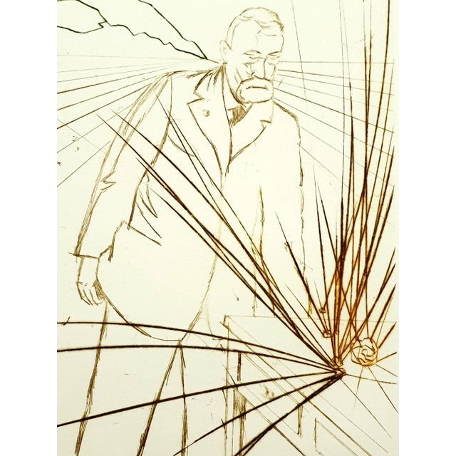 Early 21st Century Salvador Dali, Pierre Curie, 1970, Engraving For Sale - Image 5 of 8