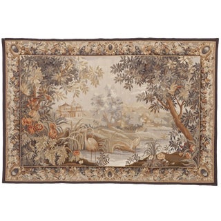 Chineses Abusson Style Tapestry. 4'x 5'8" For Sale