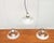 Mid-Century Modern Space Age Glass Pendant Lamps, 1960s, Set of 3 For Sale - Image 4 of 18