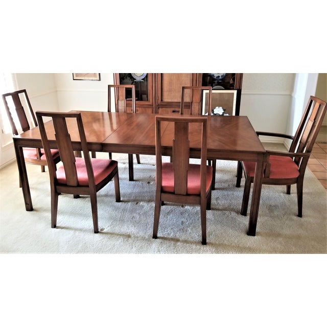 1960s Mid Century Modern John Stuart Dining Room Table Chairish