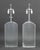 Modern Modern Clear Acrylic and Chrome Table Lamps, Pair For Sale - Image 3 of 8