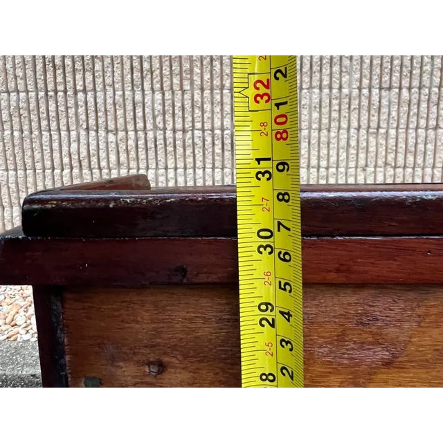 Georgian Style Solid Mahogany Reading or Writing Table Desk. 19th Century For Sale - Image 12 of 12