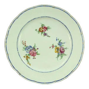 1784 Sevres Soft Paste Porcelain Plate