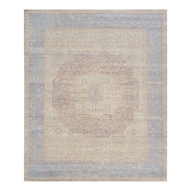 Pasargad Home Oushak Rust Wool Area Rug- 8' 2'' X 10' 0'' For Sale