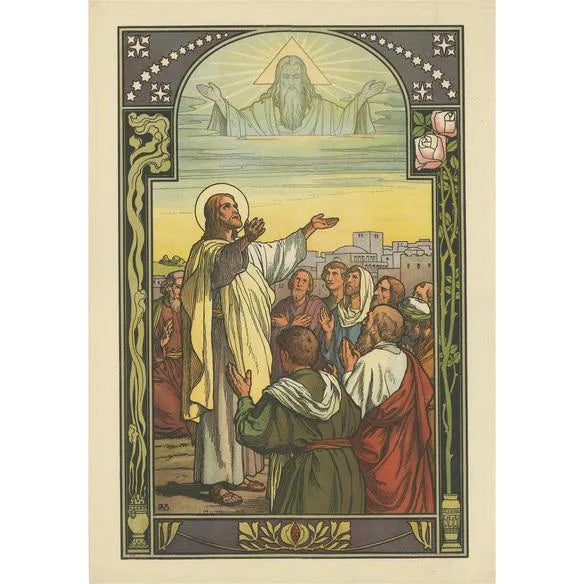 Dr. Ecker, The Blessing of Christ, 1913, Print For Sale