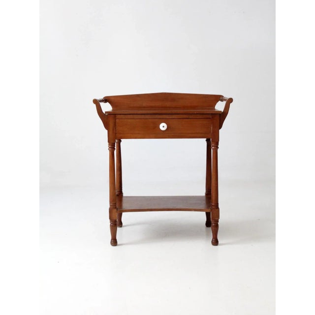 Antique Washstand Table For Sale - Image 10 of 10
