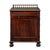 Mid 19th century davenport writing desk circa 1840. Good quality early Victorian davenport of elegant proportions. Green...