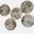 Antique Jules Vieillard Bordeaux "Nella" Faience Plates - Set of 5 1870’s For Sale - Image 4 of 9