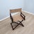 Bamboo Leather Director's Chair from McGuire, 1950s For Sale - Image 12 of 12