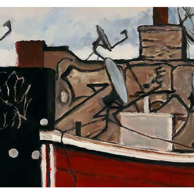 A quick view from the BQE reveals this jumble of shapes and colors. It's a very Brooklyn vibe; playful, random and quirky....