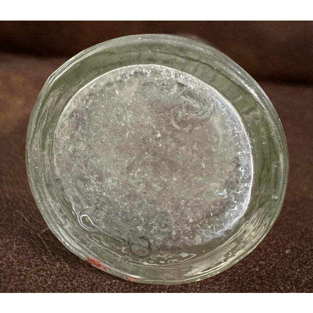 American Vintage 1940s Liberty Aid Soft Drink Base Small Glass Bottle For Sale - Image 3 of 11