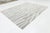 Textile 8x10 Abstract Geometric Modern Flatweave Rug - Hand-Knotted Ivory & Slate Wool For Sale - Image 7 of 10