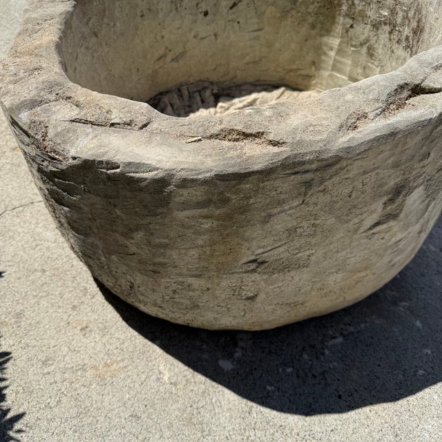 Beige Antique Limestone Trough 5726c For Sale - Image 8 of 9