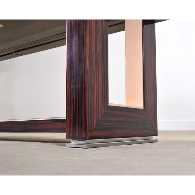 Dakota Jackson Macassar Ebony "Grand" Dining Table 11 Ft. For Sale - Image 16 of 18