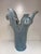 Turquoise Vintage Murano Glass Vase, 1970 For Sale - Image 8 of 8