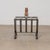 French 1940s French Iron and Leather Magazine Rack For Sale - Image 3 of 9