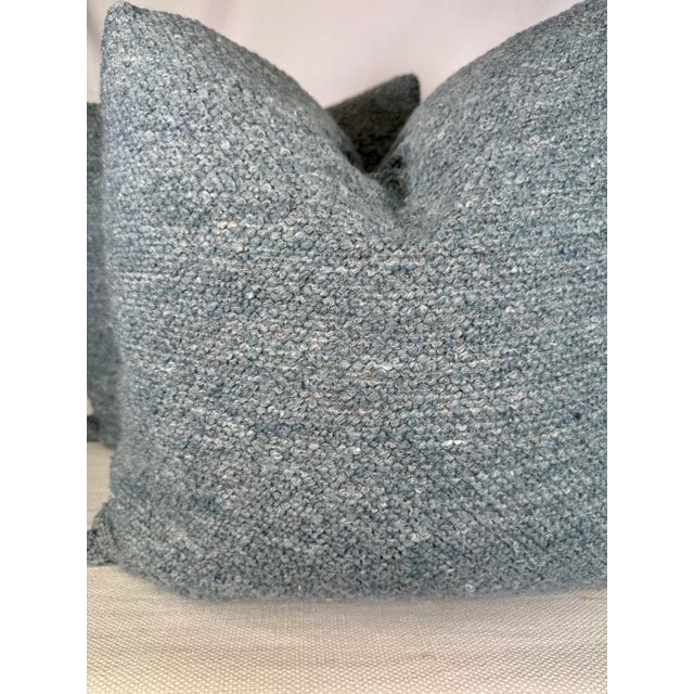 Custom pair of 22" pillows covered in Kravet Couture #34956-21. These pillows have tapered corners to prevent dog ears,...